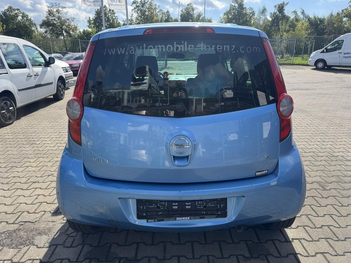 Opel Agila B original Kotfl&uuml;gel vorn links GBW Marokkoblau met Bj.2008